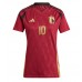 Echipament fotbal Belgia Romelu Lukaku #10 Tricou Acasa European 2024 pentru femei maneca scurta